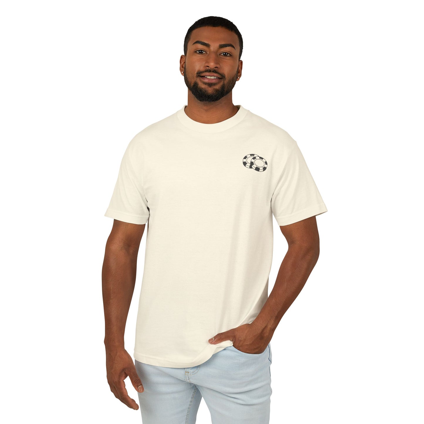 ModernMen- Poker Club - Heavyweight Cotton Tee - Hidden Ace