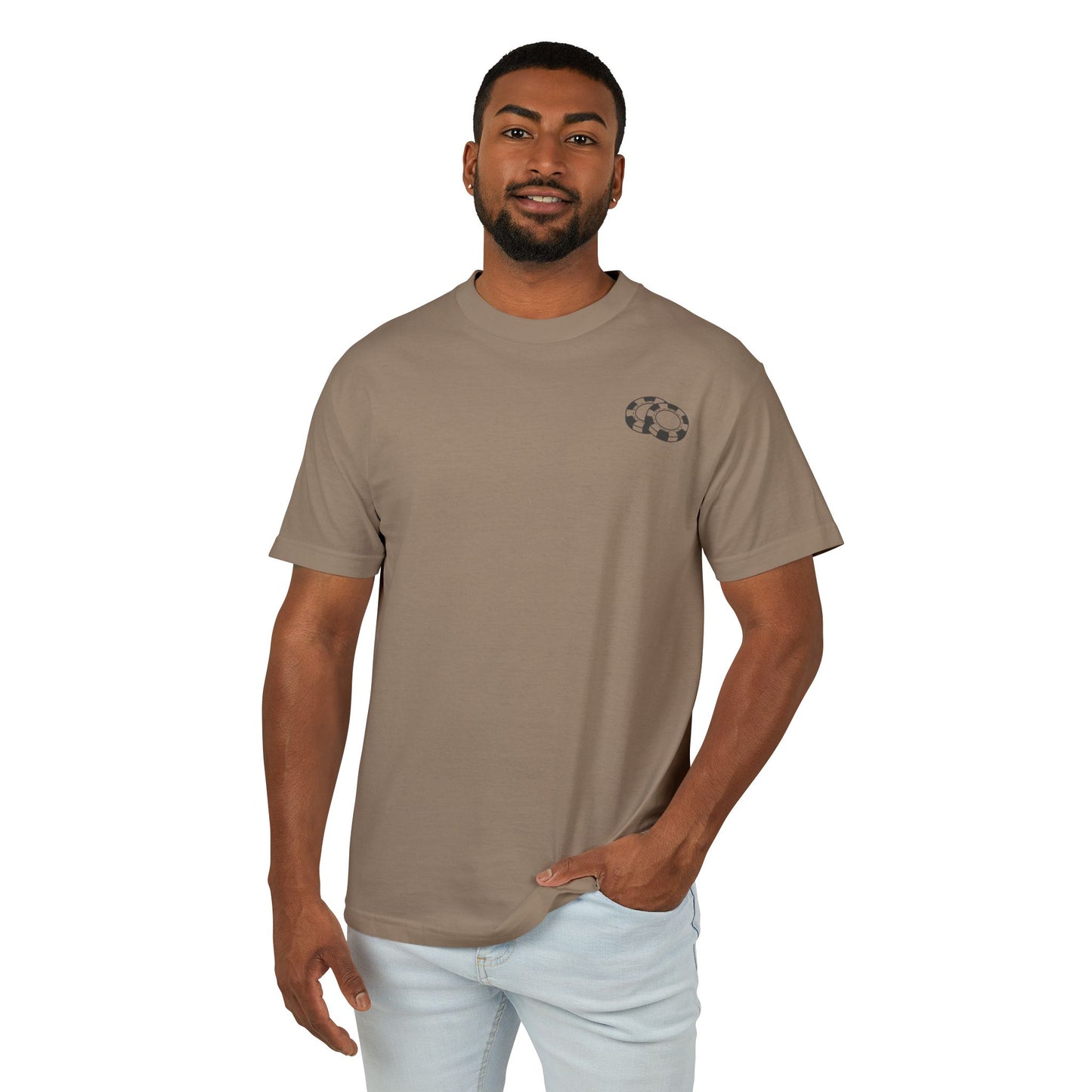 ModernMen- Poker Club - Heavyweight Cotton Tee - Hidden Ace