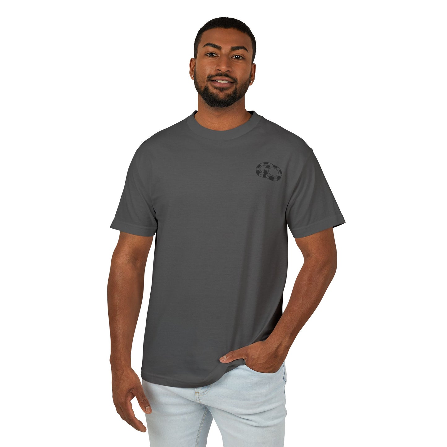 ModernMen- Poker Club - Heavyweight Cotton Tee - Hidden Ace