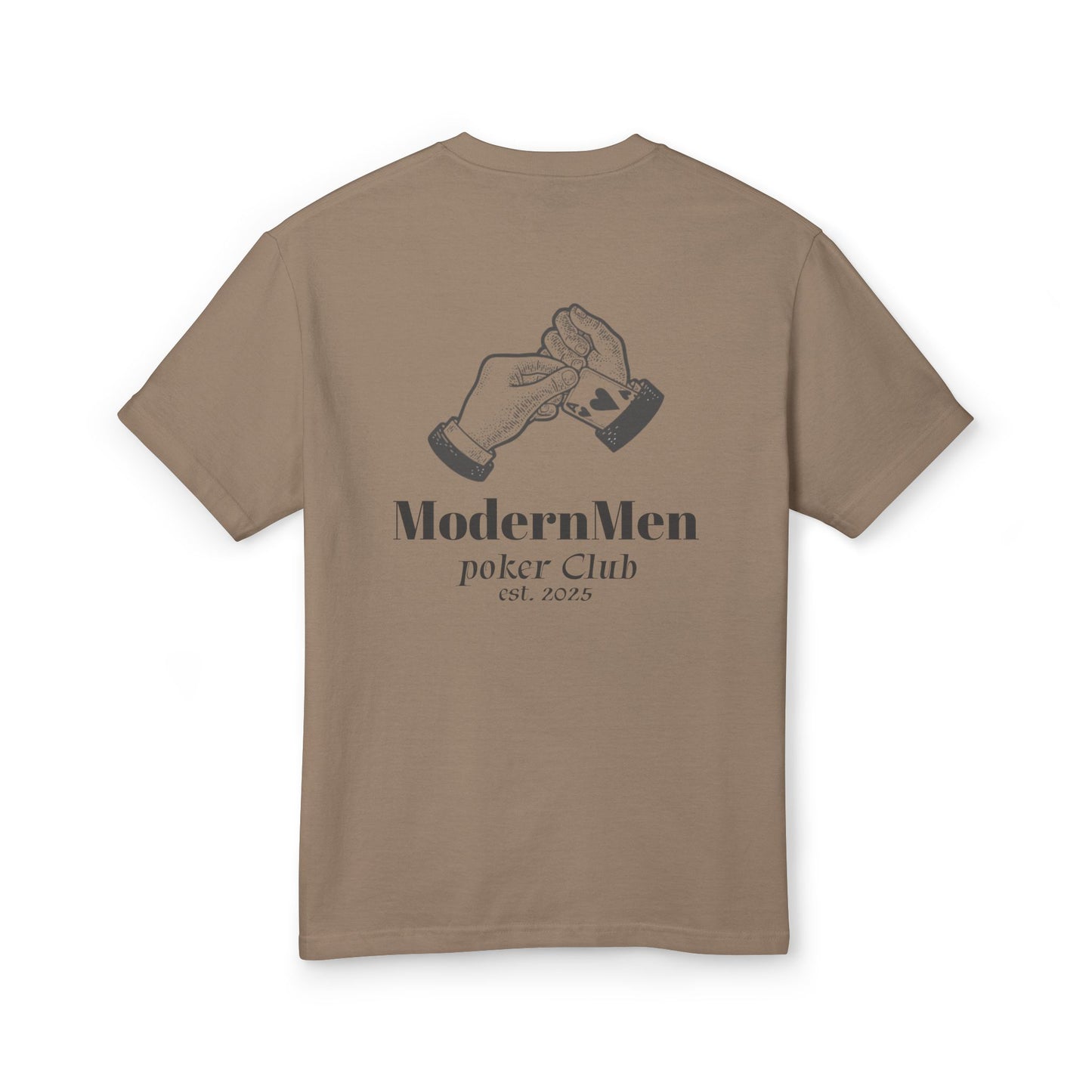 ModernMen- Poker Club - Heavyweight Cotton Tee - Hidden Ace