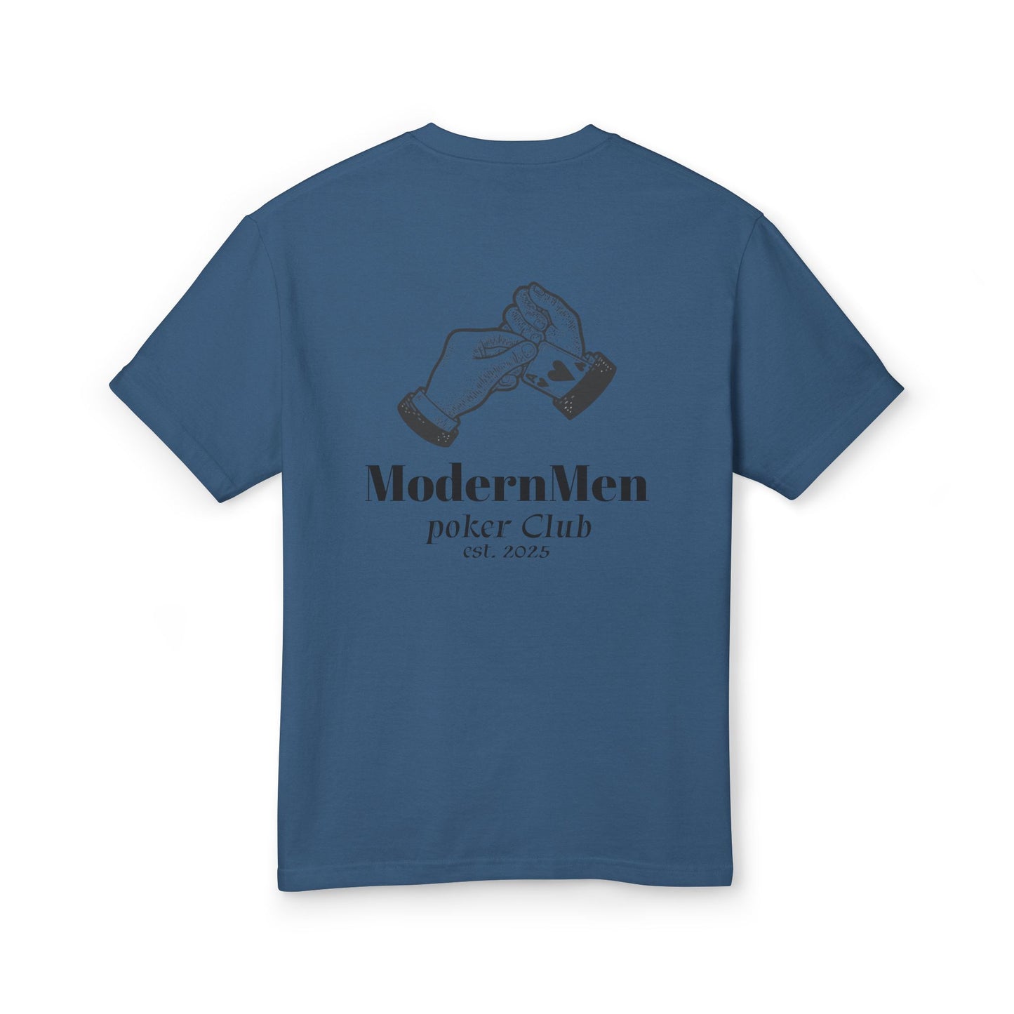 ModernMen- Poker Club - Heavyweight Cotton Tee - Hidden Ace