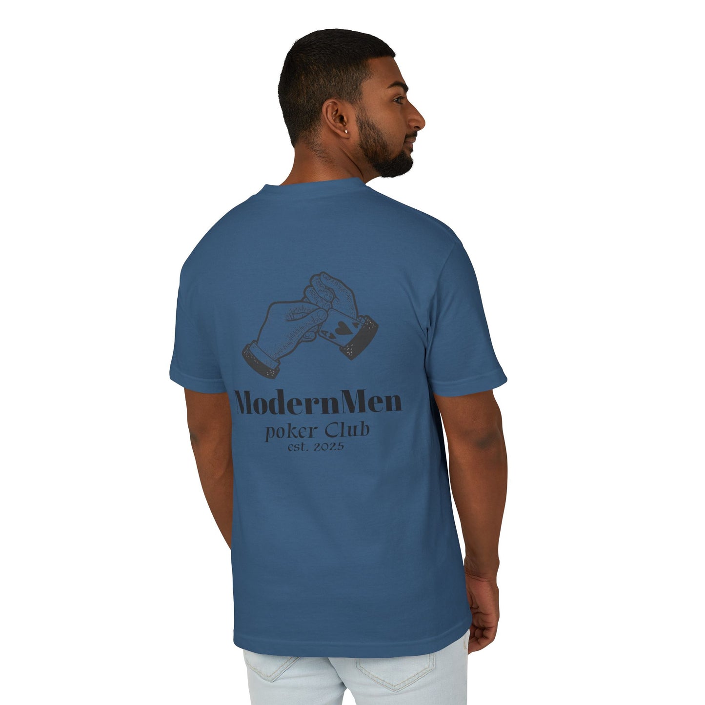 ModernMen- Poker Club - Heavyweight Cotton Tee - Hidden Ace